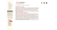 Desktop Screenshot of andheri.primerealtors.co.in