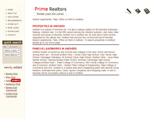 Tablet Screenshot of andheri.primerealtors.co.in