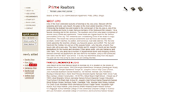 Desktop Screenshot of juhu.primerealtors.co.in